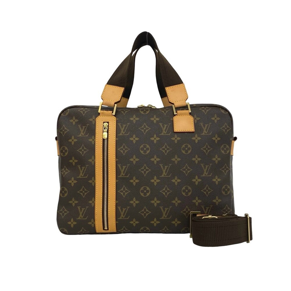 LOUIS VUITTON Louis Vuitton Sac Bosphore Monogram Leather Genuine 2-way Shoul...